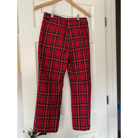 J Crew Tartan Plaid Kelsey pants size 6 - Picture 4 of 4